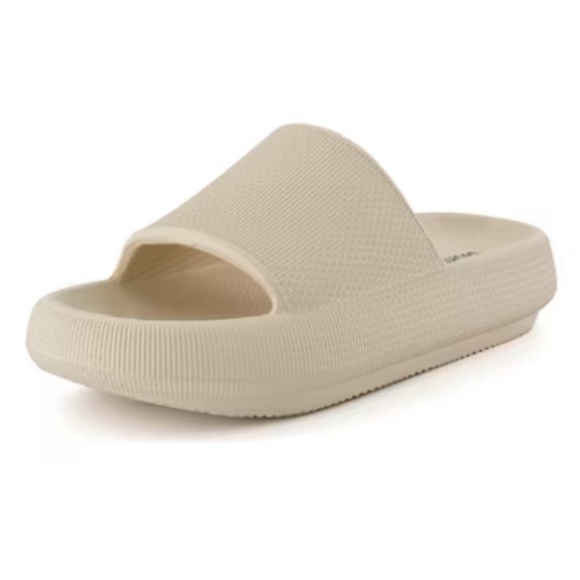 Nude Comfort Slides - Picture 2 of 7